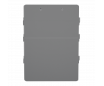 4-Fold ISO Clipboard - Silver